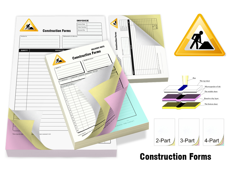 Construction Forms printing Canada Construction Forms printing Canada