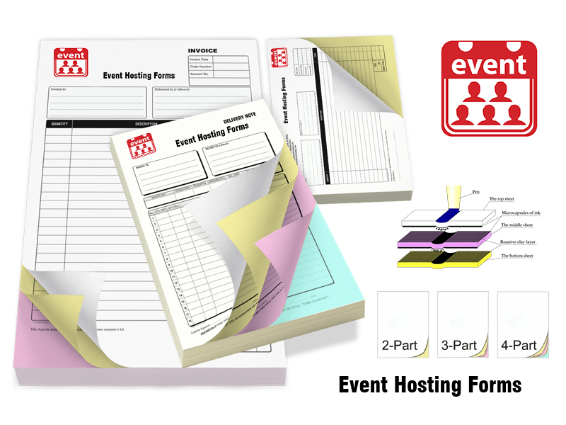 Event Hosting Forms printing Canada Event Hosting Forms printing Canada