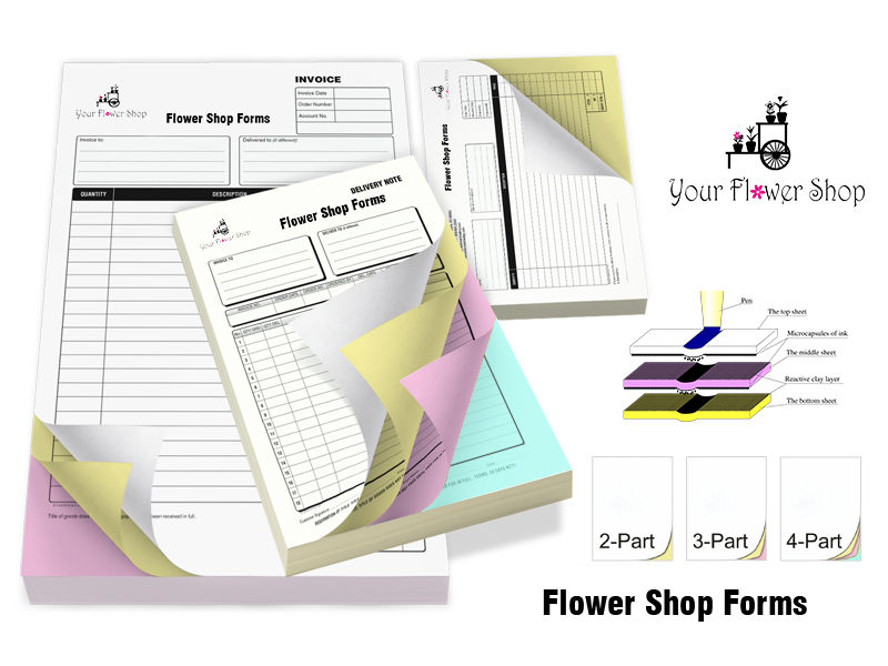Flower Shop Forms printing Canada Flower Shop Forms printing Canada
