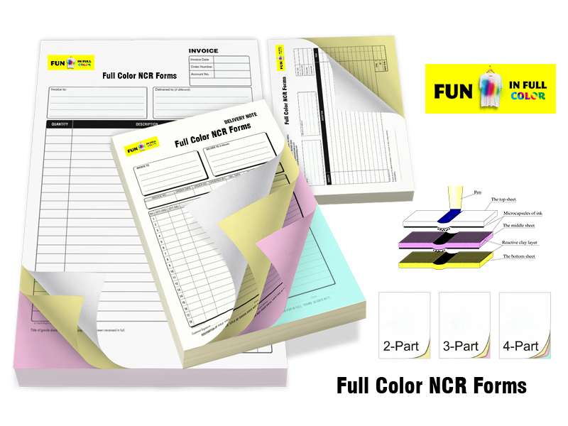 Full Color Carbonless Forms printing Canada Full Color Carbonless Forms printing Canada