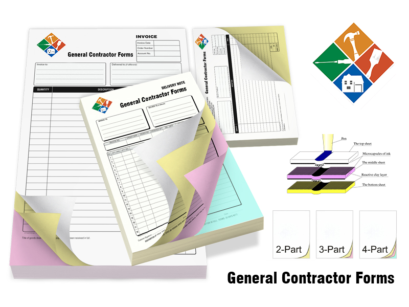 General Contractor Forms printing Canada General Contractor Forms printing Canada