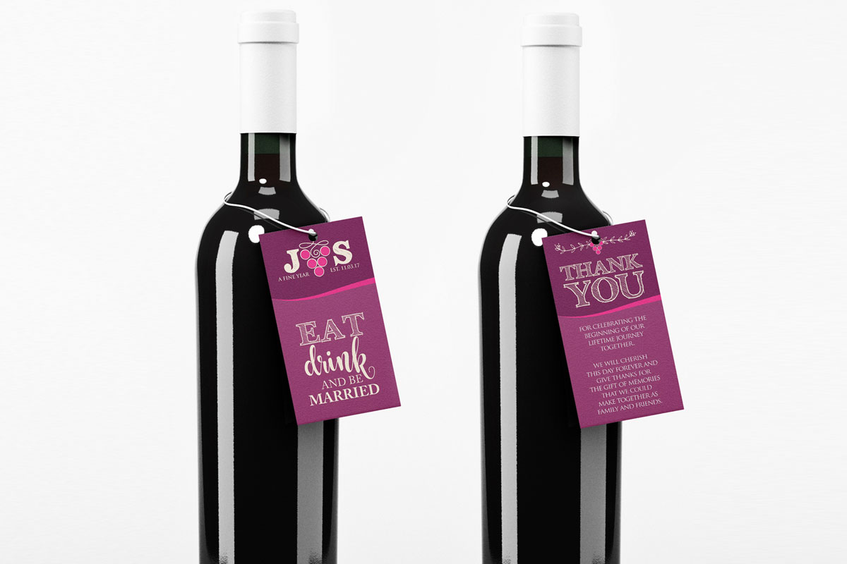 Bottle Neck Tags printing Canada Bottle Neck Tags printing Canada