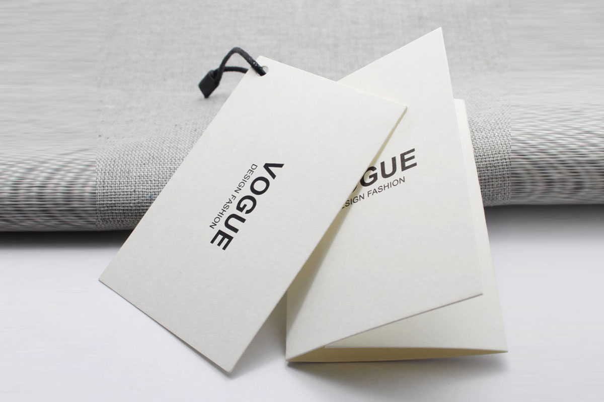Fold Over Tags printing Canada